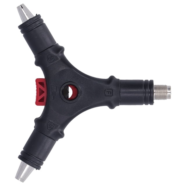 Expansor de Cable Bling Bling con Pelacables de Cabeza F para Instalación de Conector F Coaxiales