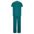 thumbnail image 5 of Samickarr Nursing Uniforms Scrubs Sets For Woman And Man Clearance Plus Size Working Uniform With Pocket Scrubs Medical Uniform Scrubs Top And Pants, 5 of 6
