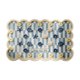 thumbnail image 2 of Alfombra antideslizante y absorbente para baño de 60x40 cm con patrón decorativo y material de lino lavable a máquina, 2 of 6