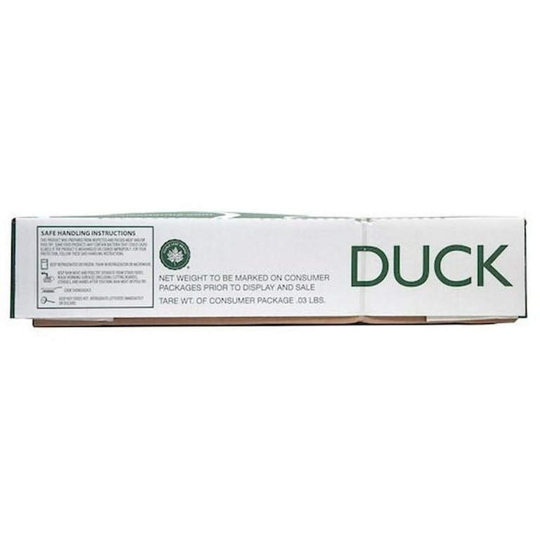 Maple Leaf All Natural Medium Whole Duck, 4.25 to 5.75 Pound -- 6 per Case