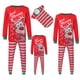 thumbnail image 2 of Nuevo traje lindo de moda para padres e hijos, pijama de dos piezas estampado para el hogar, mamá Fridja nalpqowj360, 2 of 9