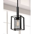 thumbnail image 2 of Finn 1 - Light Antique Bronze Dark Brown Metal Pendant Light, 2 of 2