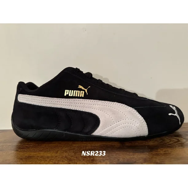 PU & MA SPEEDCAT LS CASUAL SNEAKERS SHOES BLACK WHITE 380173-01 SIZE 7.5 NEW