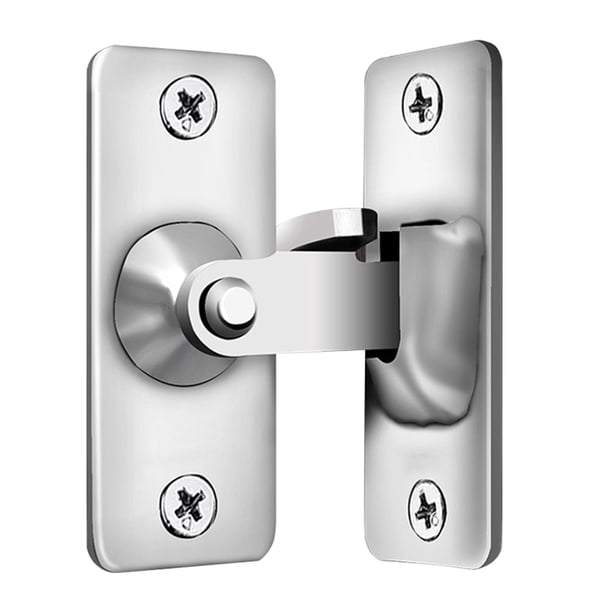 Cerradura de puerta corredera angular tornillo de seguridad para el hogar accesorios de Hardware para muebles