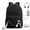 Black C, variant on School Backpack Bookbag for Middle High School College Student 21L Casual Daypack Schoolbag Bookbag with USB Charging Port