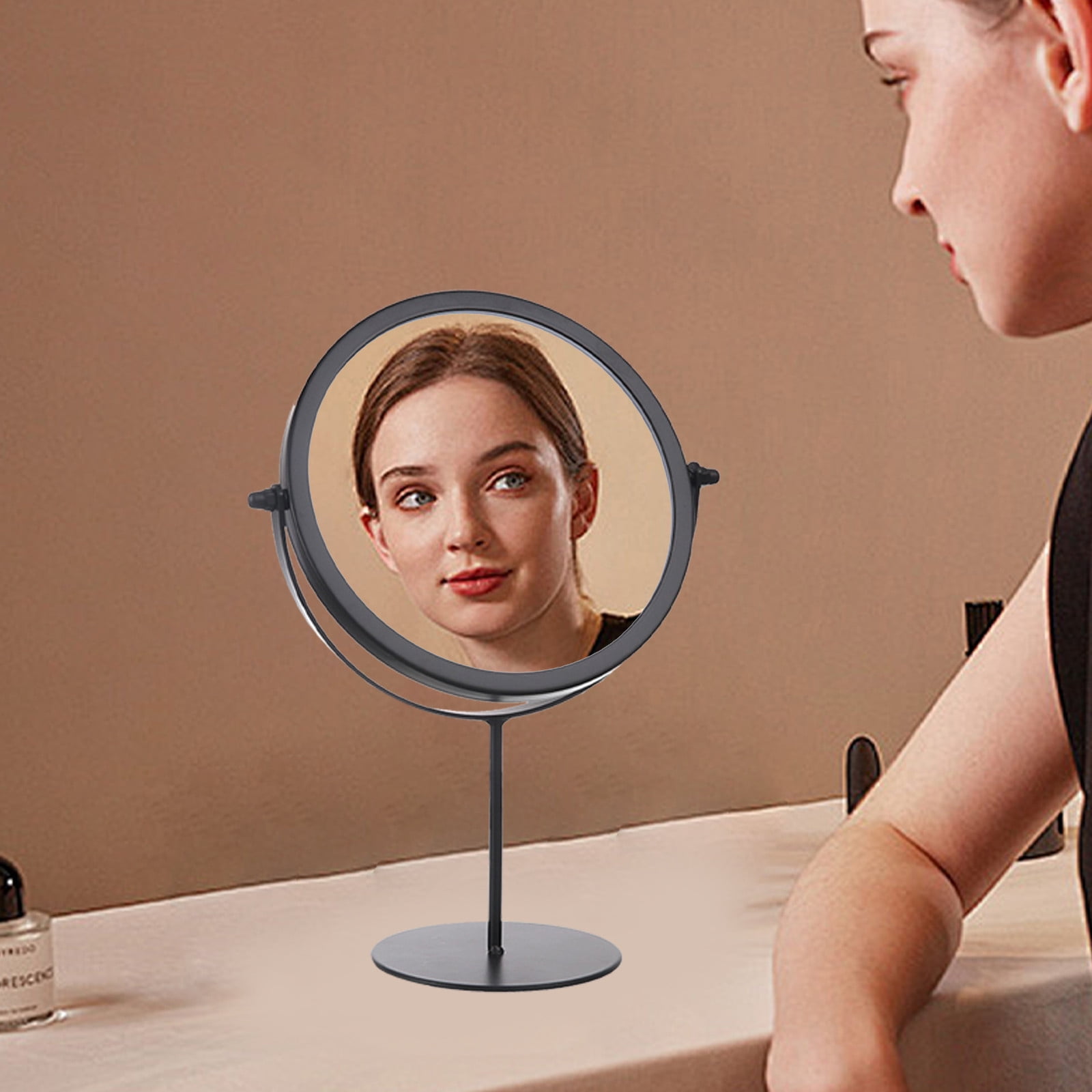 Pwshymi Miroir De Courtoisie Miroir De Maquillage De Bureau Résistant à