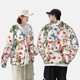 thumbnail image 4 of Fotbe Watercolor Floral With Butterflies Chaqueta con Protección Solar UPF 50+ para Hombre y Mujer, Camisa con Capucha y Bolsillos-Small, 4 of 7
