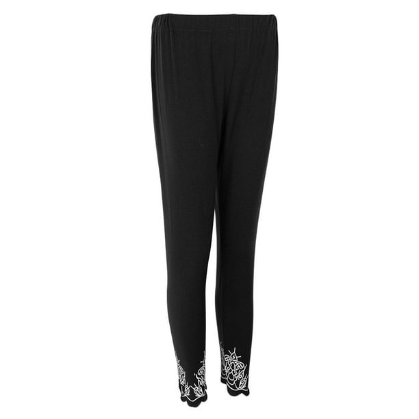 Leggings deportivos Sunnimix Yoga Gimnasio Sin Costuras Negro 4XL