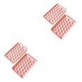 thumbnail image 4 of Bearachild Ice Cube Tray Molds Double Layer Icing Shaped Homemade DIY Cubes Kitchen PP Moulds Reusable Round Making Washable Maker Rosa 33 Rejillas 2piezas Bearachild CBP487925, 4 of 6