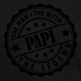 thumbnail image 3 of CafePress - Papi The Man The Myth The Legend T Shirt - Men's Classic Graphic Cotton T-Shirt, 3 of 4