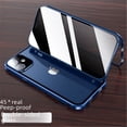 thumbnail image 1 of Adecuado para iPhone 15 Pro Max Anti-peep Goggles Doble hebilla Magneto Funda para teléfono móvil Apple 14 Funda protectora de metal, 1 of 5
