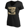thumbnail image 2 of Women's Black Oregon State Beavers OHT Eagle V-Neck T-Shirt, 2 of 3