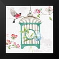 thumbnail image 2 of Audit, Lisa 12x12 Black Modern Framed Museum Art Print Titled - Dogwood Garden VII, 2 of 5