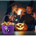 thumbnail image 5 of Halloween Cute Cotton Rope Baskets,Halloween Trick Or Treat Basket,Woven Storage Basket,Halloween Decorations Indoor, 5 of 5