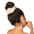 thumbnail image 4 of Kitsch Hair Brunch Scrunchie for Women - Ponytail Holder - (Blush Fray), 4 of 9