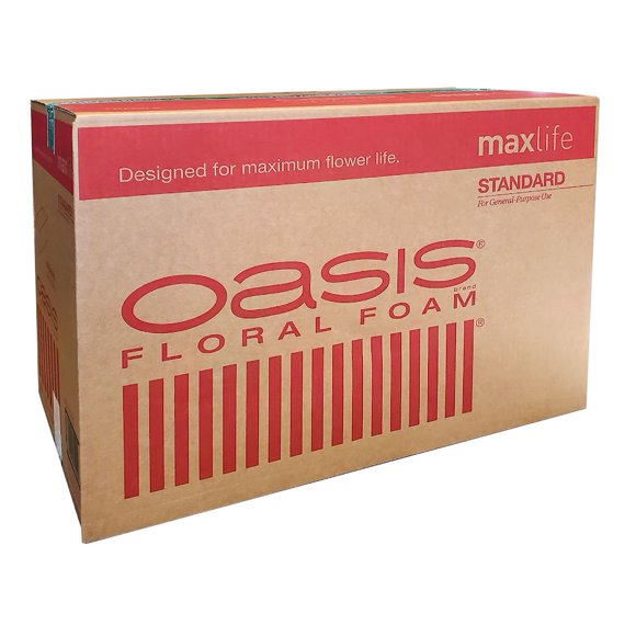 Oasis Briques en Mousse Florales Standard Maxlife - Caisse de 48