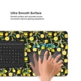thumbnail image 5 of Hirioo Lemon Fruits Flowers Leaves for Mouse Pad ,Anti-Slip Base, Durable Stitched Edges, Perfect for Gaming, Office, and Home Use,16x35.5in, 5 of 9