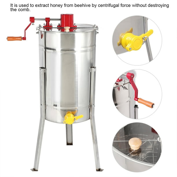 Lot De 3 Robinets à Miel En Plastique Alimentaire Avec Vis – Matériel D'apiculture Pratique Pour Extracteur De Miel