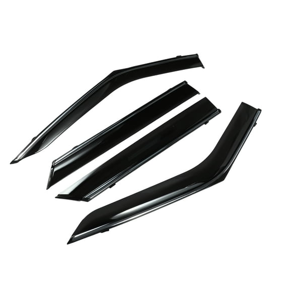 Unique Bargains Window Deflectors Side Window Vent Visors for Ford Explorer 2020 Black Rain Guards Sun Visors Wind Vent Visors Window Vent Shades