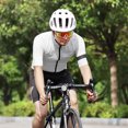 thumbnail image 4 of WOSAWE - Maillot de ciclismo para hombre, manga corta, para verano y otoño, para ciclismo de montaña, de enduro, con cremallera completa, transpirable, para ciclismo de carretera, 4 of 5