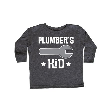 

Inktastic Plumbers Kid Gift Toddler Boy or Toddler Girl Long Sleeve T-Shirt