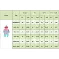 thumbnail image 3 of Bagilaanoe Newborn Baby Girl Knit Jumpsuit Sweater Contrast Color Long Sleeve Bodysuit 3M 6M 9M 12M 18M Infant Fall Hooded One Piece Romper, 3 of 8