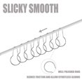 thumbnail image 3 of SHENMO Organize and Simplify with 40 Pack Shower Curtain Rings Hanging Hooks, 3 of 5