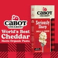 thumbnail image 2 of Cabot Seriously Sharp White Cheddar Macaroni and Cheese Shells, 2 of 14