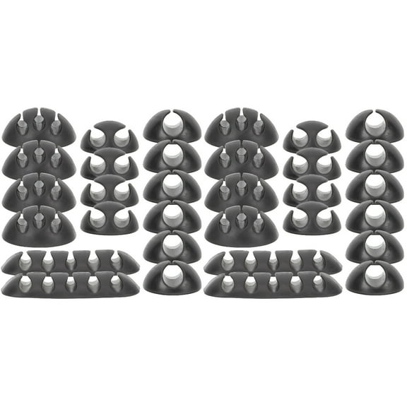 CIMAXIC Cord Organizer Black Wire Holder for Home Use Adorable Cable Accessory