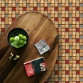 thumbnail image 2 of Lucoss 3D Mosaic Sticker Peel and Stick Tile Backsplash Wall Paper for Home Kitchen, Pack of 10, 2 of 6