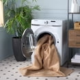 thumbnail image 2 of Safavieh Easy Care Karima Solid Machine Washable Area Rug, Pink, 6' x 6' Square, 2 of 11