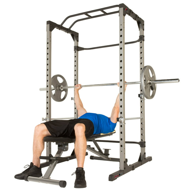 Verrast Boos Fonetiek Fitness Reality 810XLT Super Max Power Rack Cage with 800 Lbs. Weight  Capacity - Walmart.com