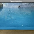 thumbnail image 6 of Ambesonne Blue Place Mats Set of 4, Marble Caves Lake in Chile, Standard Size, Purplegrey White Blue, 6 of 6