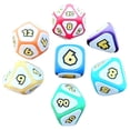 thumbnail image 1 of Ensemble de 7 dés de Jeu de Rôle de Table de Fête de Champignons, Ensemble de dés Cool de Jeu Dnd dés de Table de Famille DD, 1 of 5