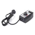 thumbnail image 3 of Eu Plug 230v Stepless Motor Speed Controller Fan Governor Switch Dimmer Adjuster, 3 of 5