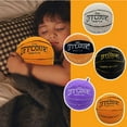 thumbnail image 2 of 3D Basketball Throw Cushion Soft Basketball Plush Toy Soft Z3 Decoration H1, 2 of 8