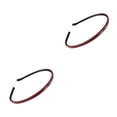 thumbnail image 2 of serony Bandeau pour le Visage Lavage Bandeau Faux Cuir Style Simple Multicolore Fournitures à la Maison Accessoires de Mode Bandeaux pour les Femmes Rouge 2Set, 2 of 6
