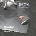 thumbnail image 3 of Staples Carpet Chair Mat 46" x 60'' High-Pile Clear (20361-CC), 3 of 6