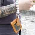 thumbnail image 3 of Cheers.US Silicone Bracelet Keychain Wristlet Bangle Keyring Portable House Car Keys Ring Holder Tassel, 3 of 7