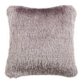 thumbnail image 2 of SAFAVIEH Venice Shag 20" X 20" Solid Plush Pillow, Lilac, 2 of 3