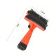 thumbnail image 2 of Cepillo Para Perros Cat Grooming Shedding Tools Safe Puppy Hair Comb Mascotas Accesorios (Naranja) Tmvgtek Libre de BPA, 2 of 6
