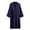 Dark Gray, variant on Jgppe Womens Robe Cotton Lightweight Side Tie V Neck Long Sleeve Bathrobe Sleepwear Nightgown Loungewear for Women