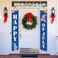 thumbnail image 1 of Dvkptbk Independence Day Couplets Printed Door Curtain Party Party Flags, 1 of 5