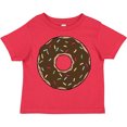 thumbnail image 3 of Inktastic Chocolate Donut, Doughnut, Glaze, Icing, Sprinkles Boys or Girls Toddler T-Shirt, 3 of 5