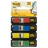 Post-it Flags, .47" Wide, Assorted Colors, 140 Flags/Pack (683-4)