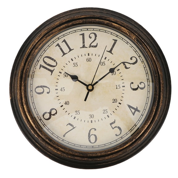 unbranded  Large Mute Wall Clock Digital Battery Operated Alarm Powered