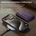 thumbnail image 3 of 2 IN 1 PU Leather Wallet Phone Case Back Cover For IPhone 15 Pro Max 15 Plus, 3 of 5