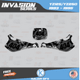 thumbnail image 3 of Kalair GFX Graphics Kit for Yamaha YZ250 (1993-1995) Invasion Series, 3 of 5