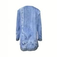 thumbnail image 5 of HongQid Women's Long Sleeve Knit Sweater Cardigans Curved Hem Open Front, 5 of 5