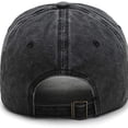 thumbnail image 2 of Gorra de béisbol lisa de algodón con bordado «Dad EST. 2», 2 of 3